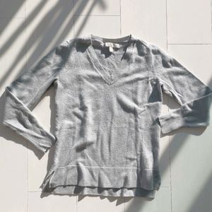 Merino wool v neck sweater Banana Republic